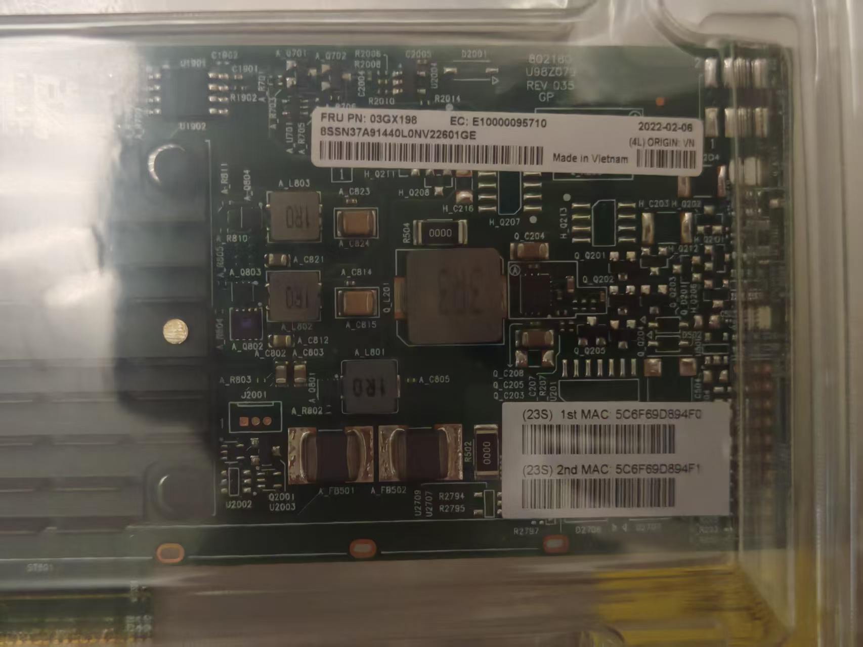 Lenovo 03GX198 BCM957414 Network Card - Image 2